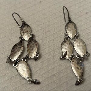 Lucky Brand Silver Dangle Earrings